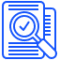 Picto d'un document avec loupe