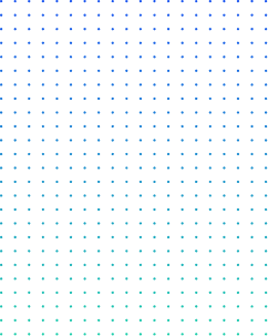 Rectangle décoratif de points bleu et vert